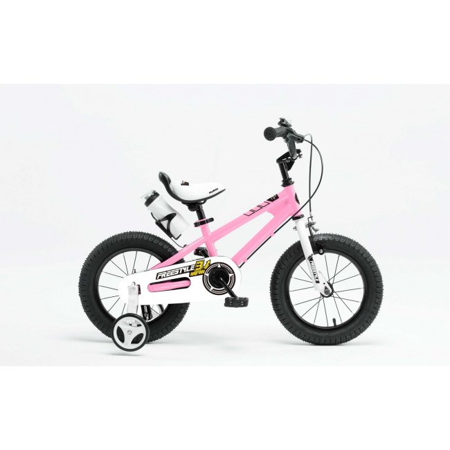 Дитячий велосипед RoyalBaby FREESTYLE 14 ", OFFICIAL UA рожевий Дитячий велосипед RoyalBaby FREESTYLE 14 ", OFFICIAL UA рожевий