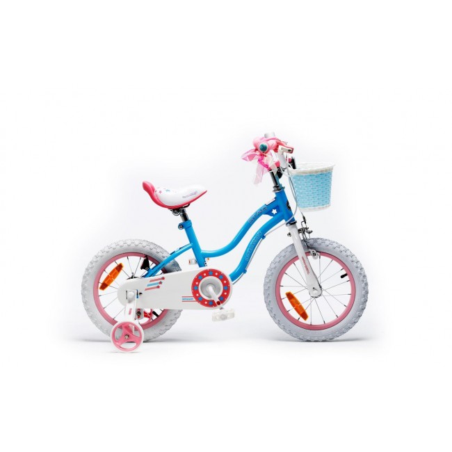 Детский велосипед RoyalBaby STAR GIRL 16", синий Детский велосипед RoyalBaby STAR GIRL 16", синий
