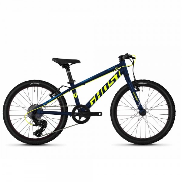 Детский велосипед Ghost Kato R1.0 20", сине-желтый, 2020
