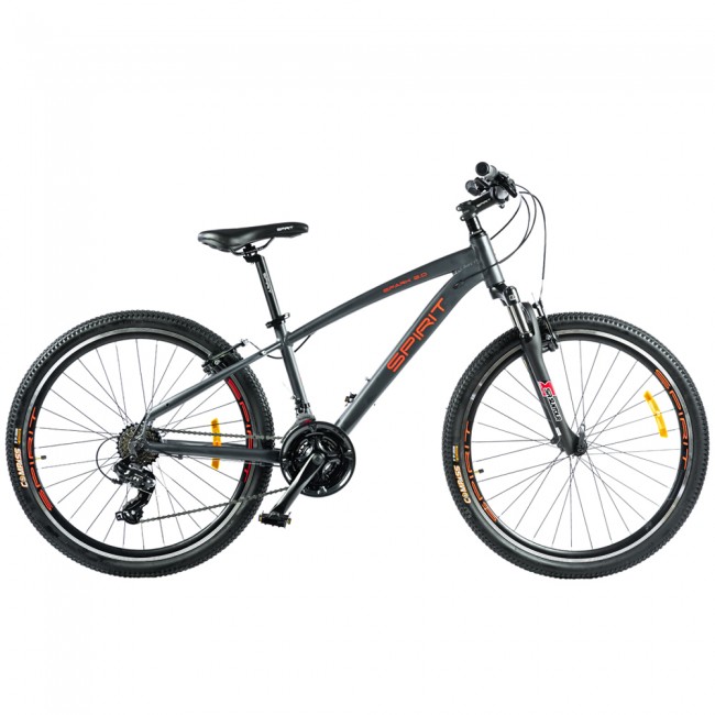 Велосипед Spirit Spark 6.0 26", рама XS, темно-серый/матовый, 2021