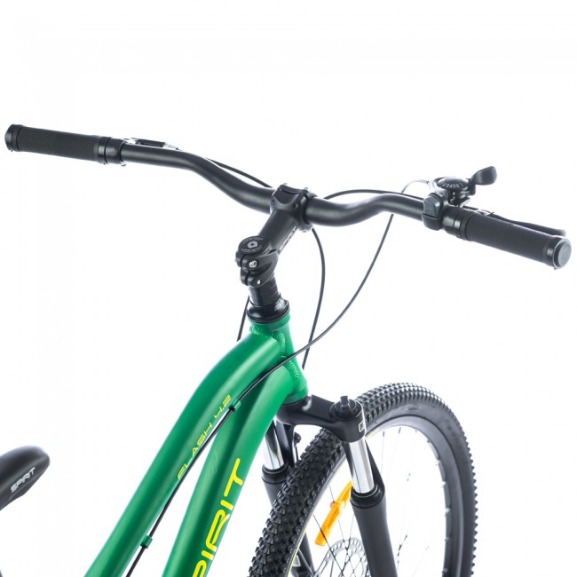 Детский велосипед Spirit Flash 4.2 24", рама Uni, зелёный/матовый, 2021