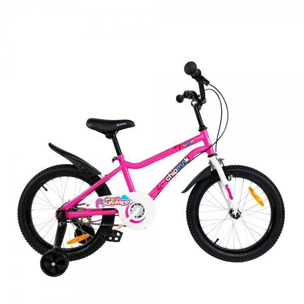Дитячий велосипед RoyalBaby Chipmunk MK 16 ", OFFICIAL UA, рожевий