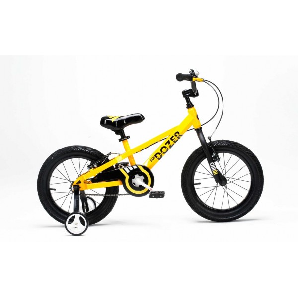 Детский велосипед RoyalBaby BULL DOZER 16", OFFICIAL UA желтый