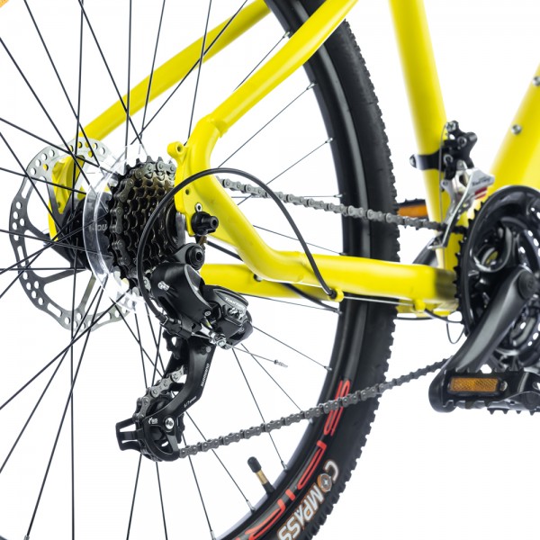 Велосипед Spirit Spark 6.1 26", рама M, желтый/матовый, 2021