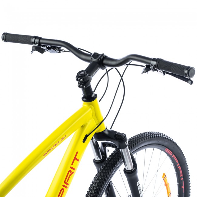 Велосипед Spirit Spark 6.1 26", рама M, желтый/матовый, 2021