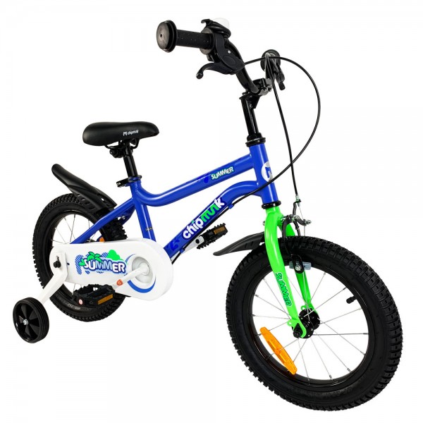 Дитячий велосипед RoyalBaby Chipmunk MK 16 ", OFFICIAL UA, синій
