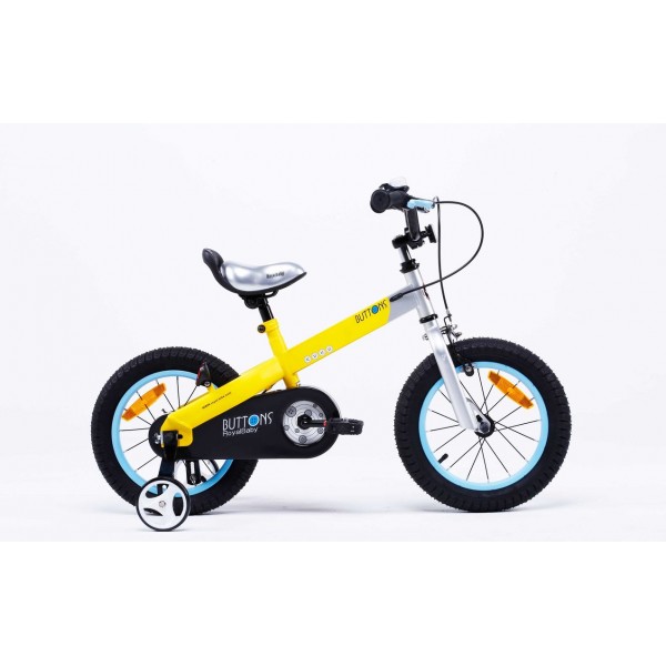 Детский велосипед RoyalBaby BUTTONS 12", желтый