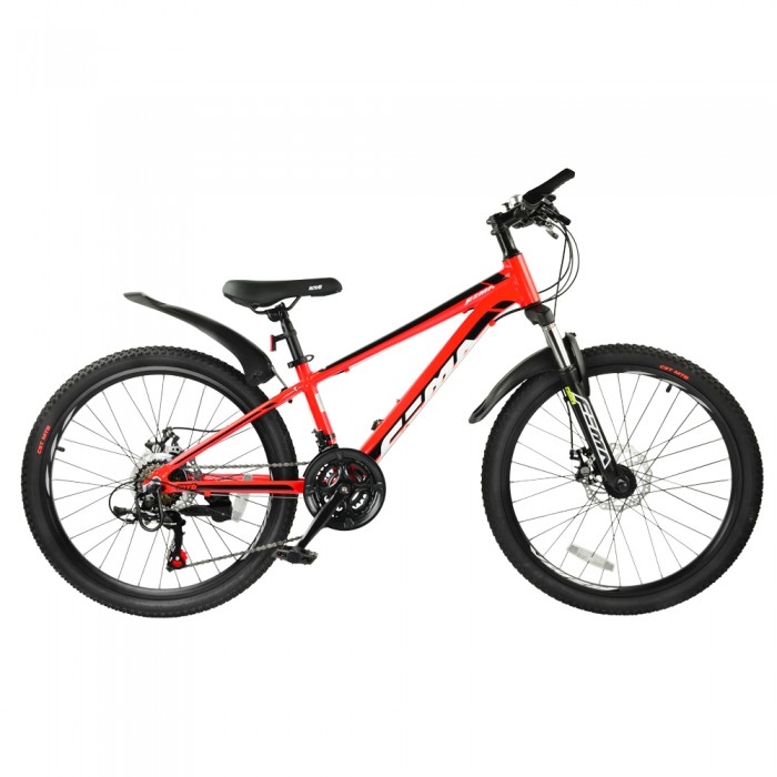 Детский велосипед RoyalBaby FEMA MTB 1.0 24", OFFICIAL UA, красный