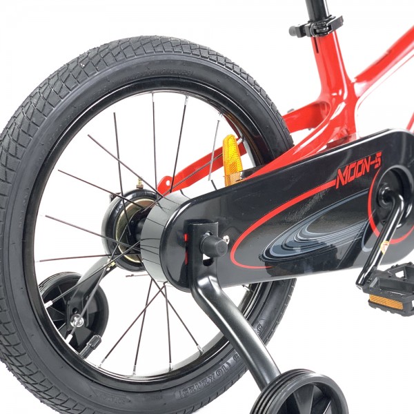 Детский велосипед RoyalBaby Chipmunk MOON 18", Магний, OFFICIAL UA, красный