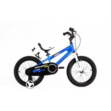 Детский велосипед RoyalBaby FREESTYLE 14", OFFICIAL UA синий