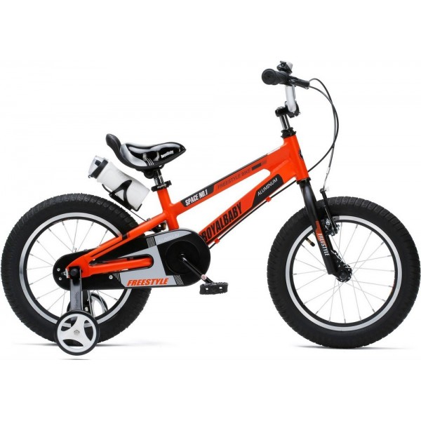 Детский велосипед RoyalBaby SPACE NO.1 Alu 12", OFFICIAL UA, оранжевый