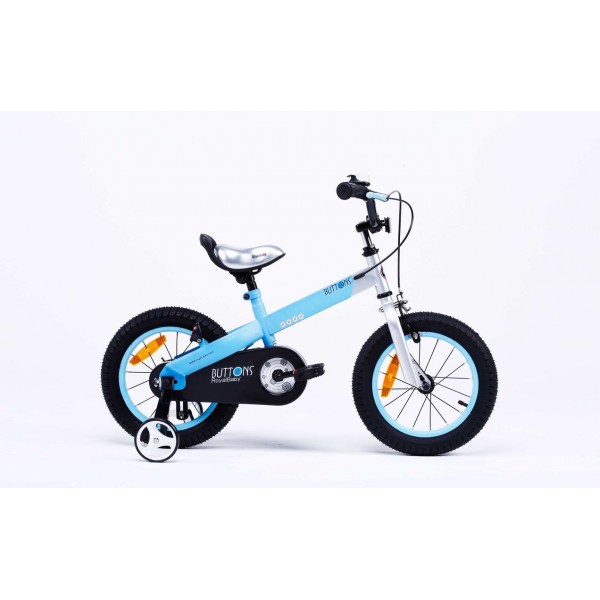 Детский велосипед RoyalBaby BUTTONS 14", синий