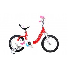 Детский велосипед RoyalBaby BUTTERFLY 18", красный