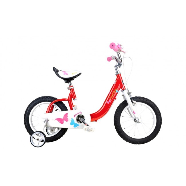 Дитячий велосипед RoyalBaby BUTTERFLY 18 ", червоний Дитячий велосипед RoyalBaby BUTTERFLY 18 ", червоний