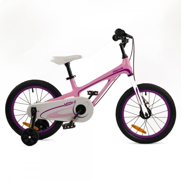 Детский велосипед RoyalBaby Chipmunk MOON 18", Магний, OFFICIAL UA, розовый
