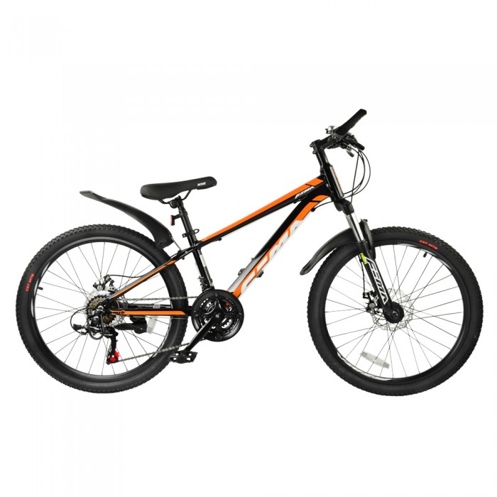 Детский велосипед RoyalBaby FEMA MTB 1.0 24", OFFICIAL UA, черный