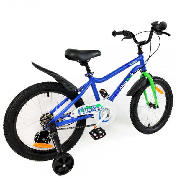 Дитячий велосипед RoyalBaby Chipmunk MK 18 ", OFFICIAL UA, синій