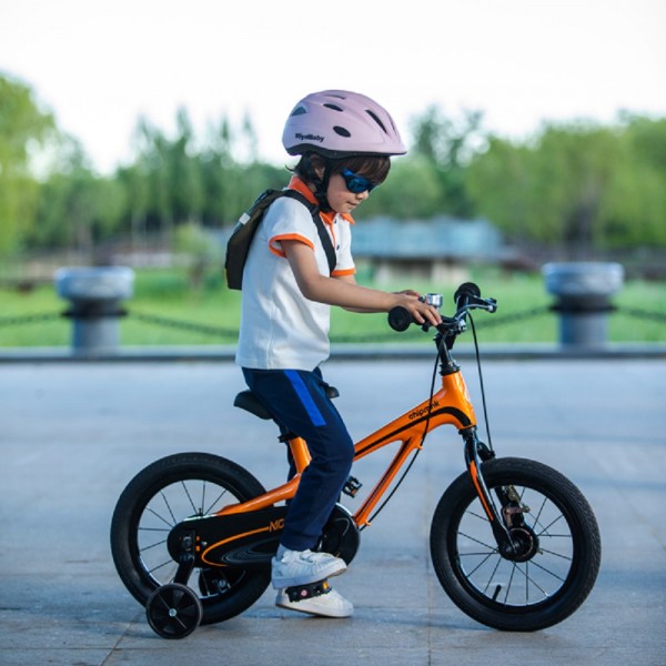 Дитячий велосипед RoyalBaby Chipmunk MOON 18 ", Магній, OFFICIAL UA, синій