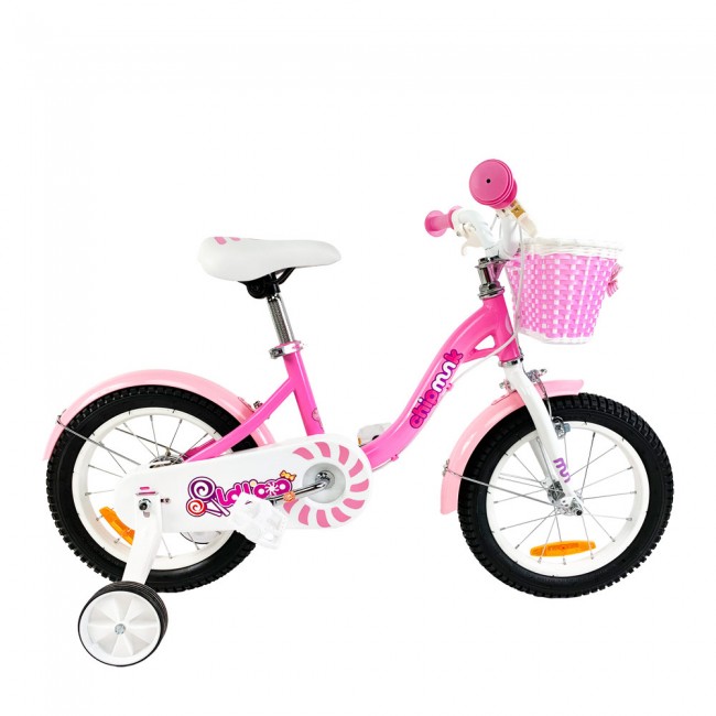 Велосипед дитячий RoyalBaby Chipmunk MM Girls 14 ", OFFICIAL UA, рожевий