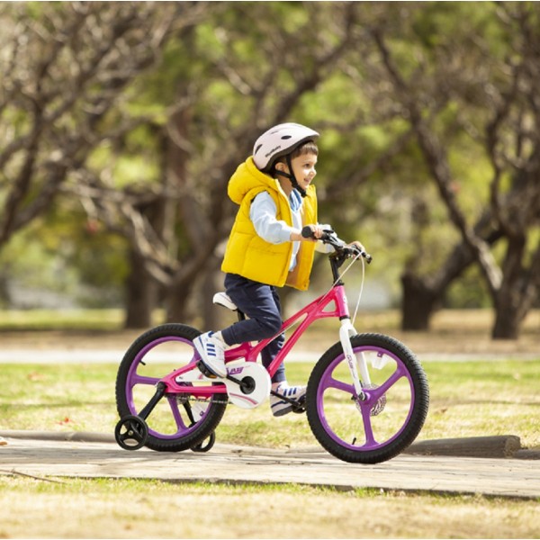 Детский велосипед RoyalBaby GALAXY FLEET PLUS MG 18", OFFICIAL UA, розовый
