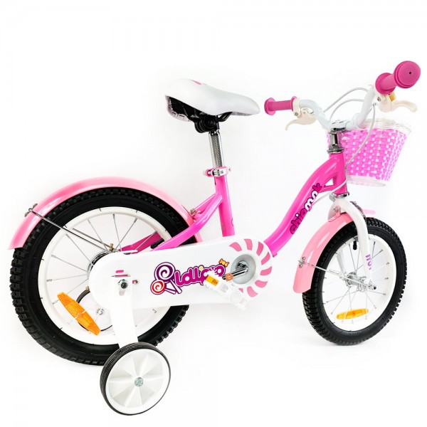 Велосипед дитячий RoyalBaby Chipmunk MM Girls 14 ", OFFICIAL UA, рожевий