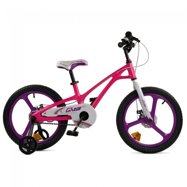 Дитячий велосипед RoyalBaby GALAXY FLEET PLUS MG 18 ", OFFICIAL UA, рожевий