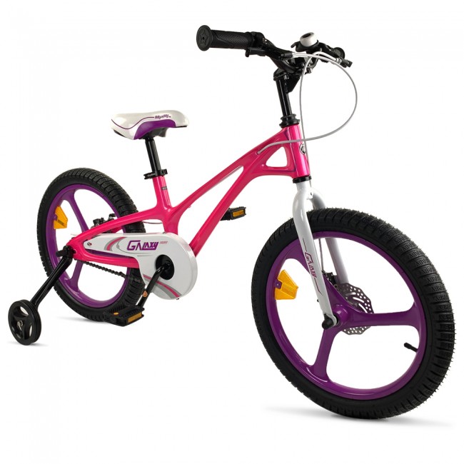 Дитячий велосипед RoyalBaby GALAXY FLEET PLUS MG 18 ", OFFICIAL UA, рожевий