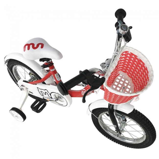 Дитячий велосипед RoyalBaby Chipmunk MM Girls 14 ", OFFICIAL UA, червоний