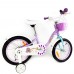 Детский велосипед RoyalBaby Chipmunk MM Girls 14", OFFICIAL UA, фиолетовый