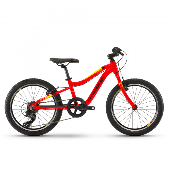 Детский велосипед Haibike SEET Greedy 20" , рама 26 см,красный/черный/желтый, 2020