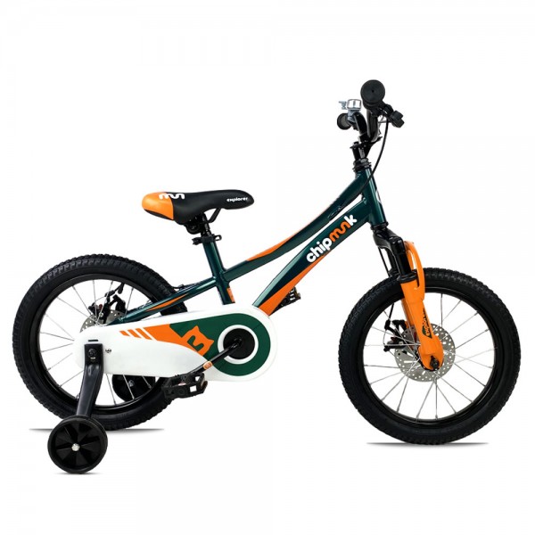 Дитячий велосипед RoyalBaby Chipmunk EXPLORER 16 ", OFFICIAL UA, зелений