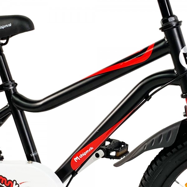 Детский велосипед RoyalBaby Chipmunk MK 18", OFFICIAL UA, черный