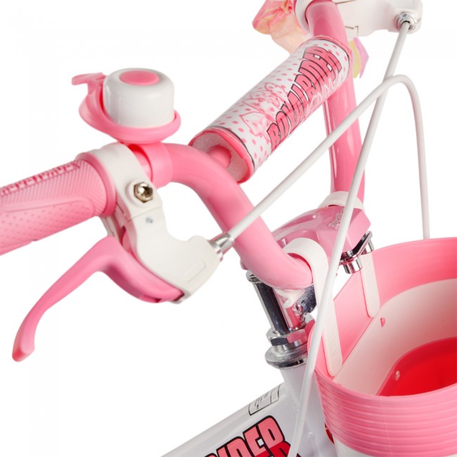 Дитячий велосипед RoyalBaby JENNY GIRLS 14 ", OFFICIAL UA, білий