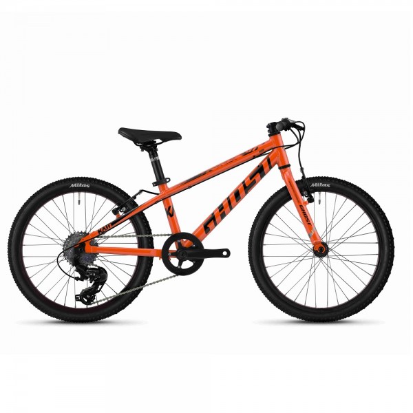 Детский велосипед Ghost Kato R1.0 20", оранжево- черный, 2020