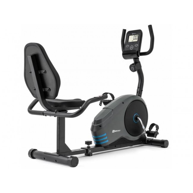 Горизонтальний велотренажер Hop-Sport HS-040L Root Gray / Blue