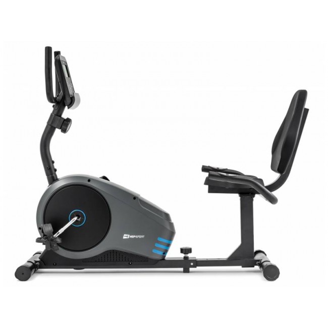 Горизонтальний велотренажер Hop-Sport HS-040L Root Gray / Blue