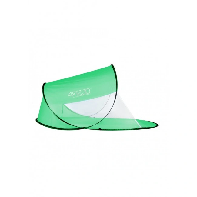 Пляжний тент 4FIZJO Pop Up 120 x 190 см Green/White (P-5907739312693)