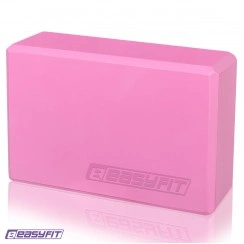 Блок для йоги EasyFit EVA Рожевий