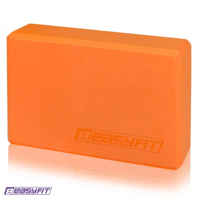 Блок для йоги EasyFit EVA Помаранчевий Блок для йоги EasyFit EVA Помаранчевий