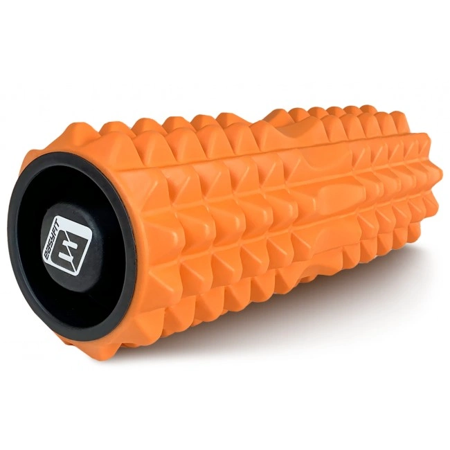 Массажный ролик EasyFit Grid Roller 33 см v.1.2 с заглушками с двух сторон (оранжевый) Массажный ролик EasyFit Grid Roller 33 см v.1.2 с заглушками с двух сторон (оранжевый)