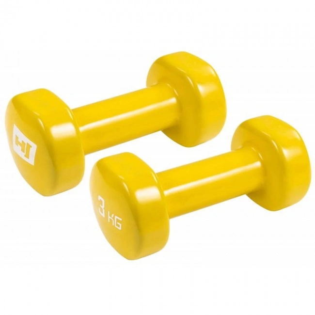 Гантели для фитнеса 3 кг 2шт виниловые Hop-Sport HS-V030DC