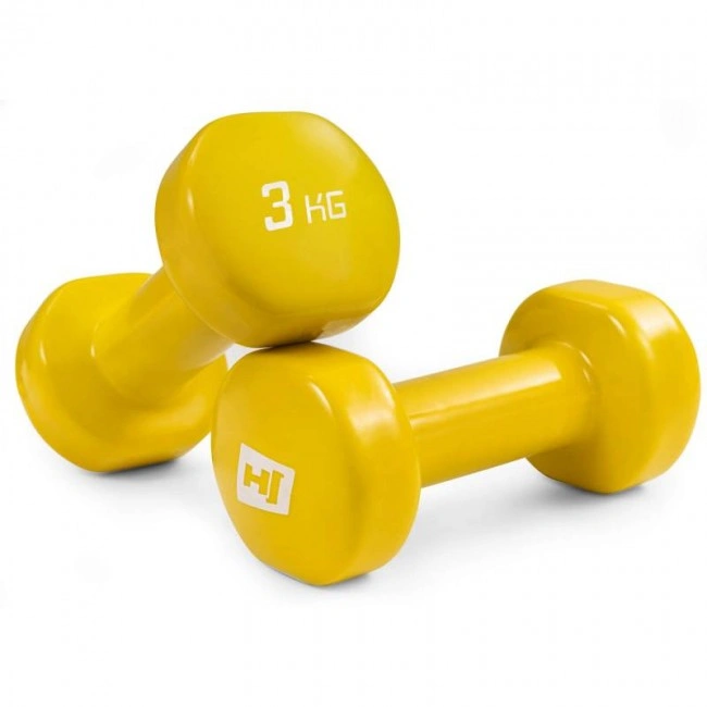 Гантели для фитнеса 3 кг 2шт виниловые Hop-Sport HS-V030DC