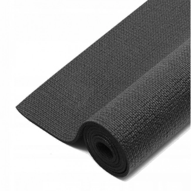 Коврик (мат) для йоги Springos PVC 4 мм YG0007 Black