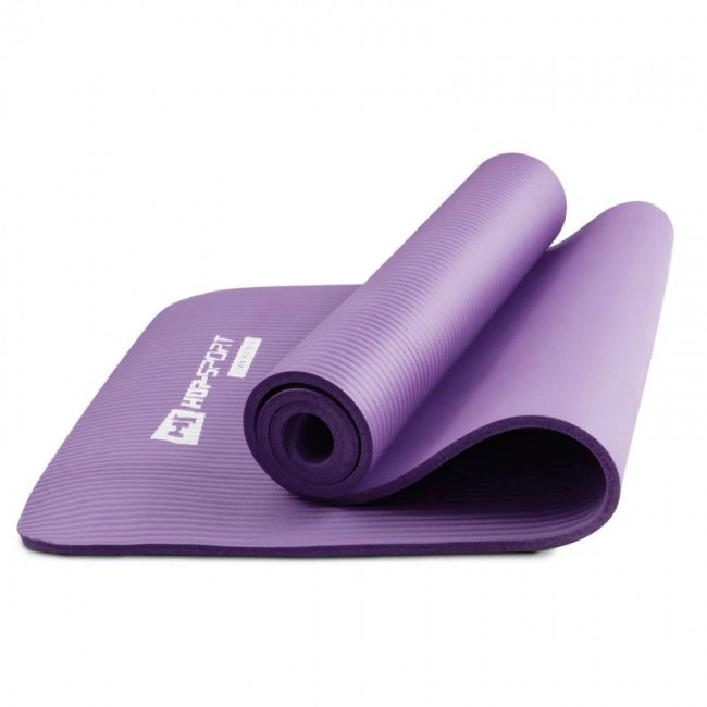 Коврик для фитнеса и йоги Hop-Sport HS-N010GM 1 см фиолетовый