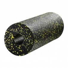 Масажний ролик 4FIZJO EPP PRO+ 45 x 14.5 см (валик, роллер) гладкий Black/Yellow (P-5907739310583)