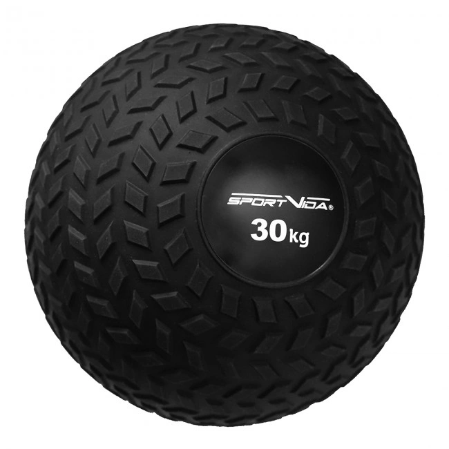 Слембол (медбол) для кроссфіта SportVida Slam Ball 30 кг SV-HK0371 Black Слембол (медбол) для кроссфіта SportVida Slam Ball 30 кг SV-HK0371 Black