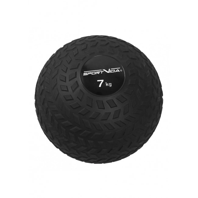 Слэмбол (медицинбол) для кроссфита SportVida Slam Ball 7 кг SV-HK0349 Black Слэмбол (медицинбол) для кроссфита SportVida Slam Ball 7 кг SV-HK0349 Black
