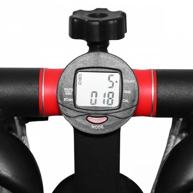 Степпер с эспандерами SportVida SV-HK0282 Black/Red