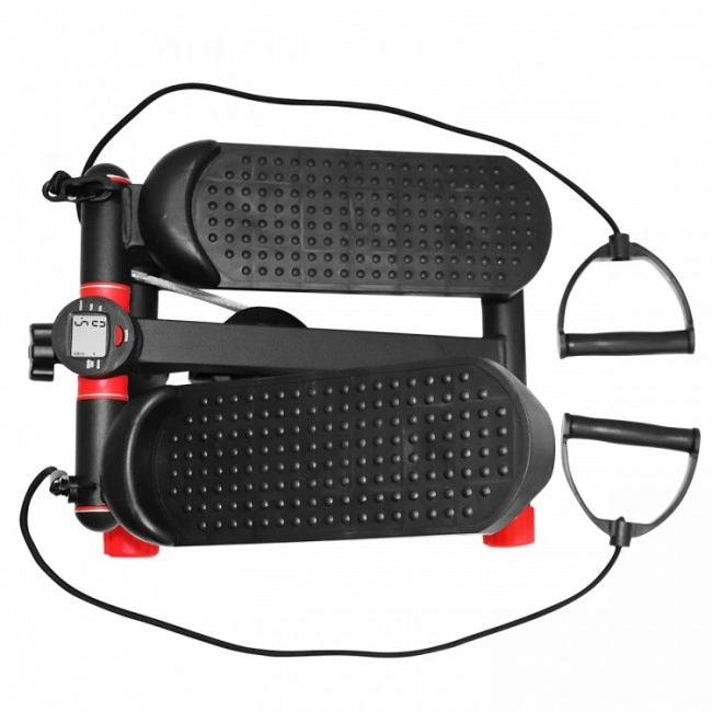 Степпер с эспандерами SportVida SV-HK0282 Black/Red