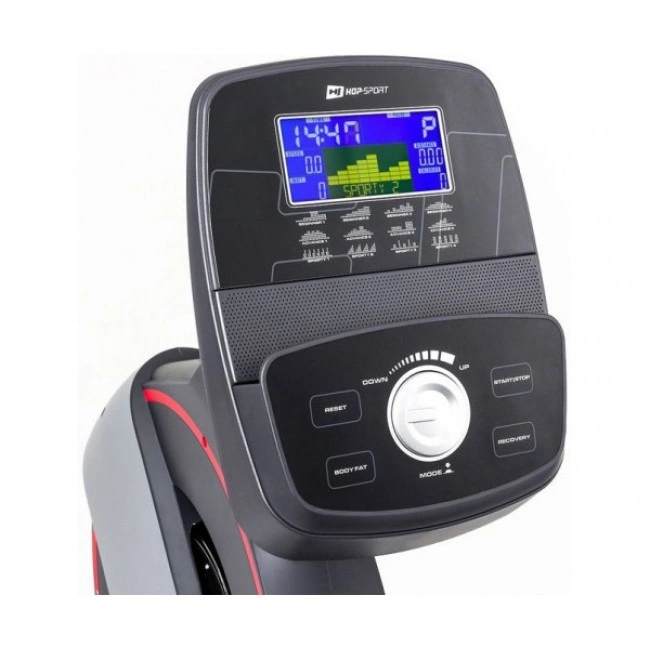 Горизонтальний велотренажер Hop-Sport HS-200L Dust iConsole +